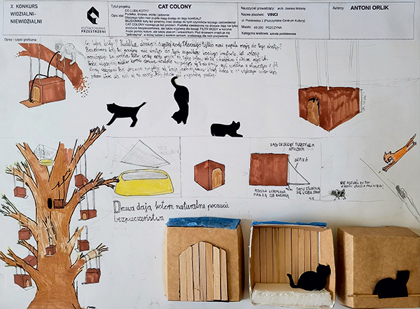 „Cat Colony” – II miejsce w kategorii uczniów szkół podstawowych