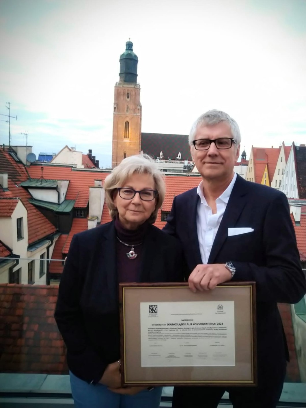 foto: arch. Anna Kościuk i&nbsp;arch. Krzysztof Frąckowiak