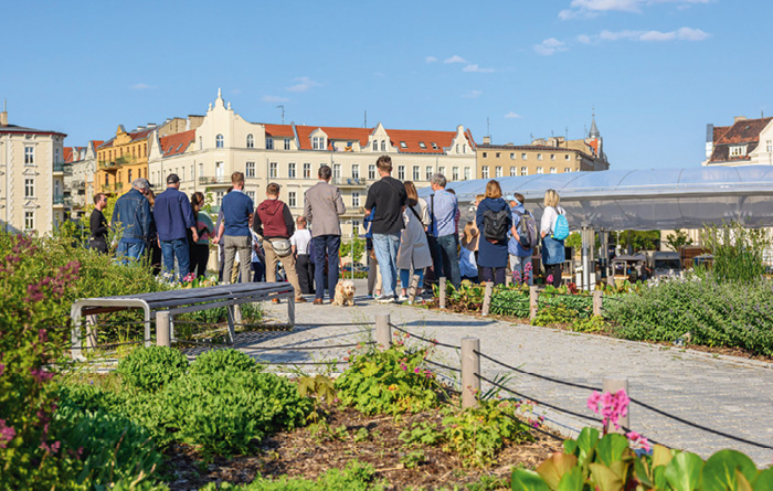 Rynek Łazarski w Poznaniu; proj. Autorska Pracownia Architektoniczna Jacek Bułat; fot. Tomasz Hejna LAGOMphoto