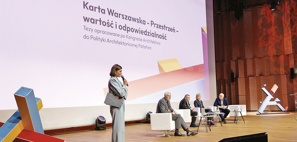 Prezentacja „Karty Warszawskiej”, zapowiedź – Agata Kondracka, prezentacja: Piotr Fokczyński, Jerzy Grochulski, Magdalena Kozień-Woźniak, Piotr Gadomski.