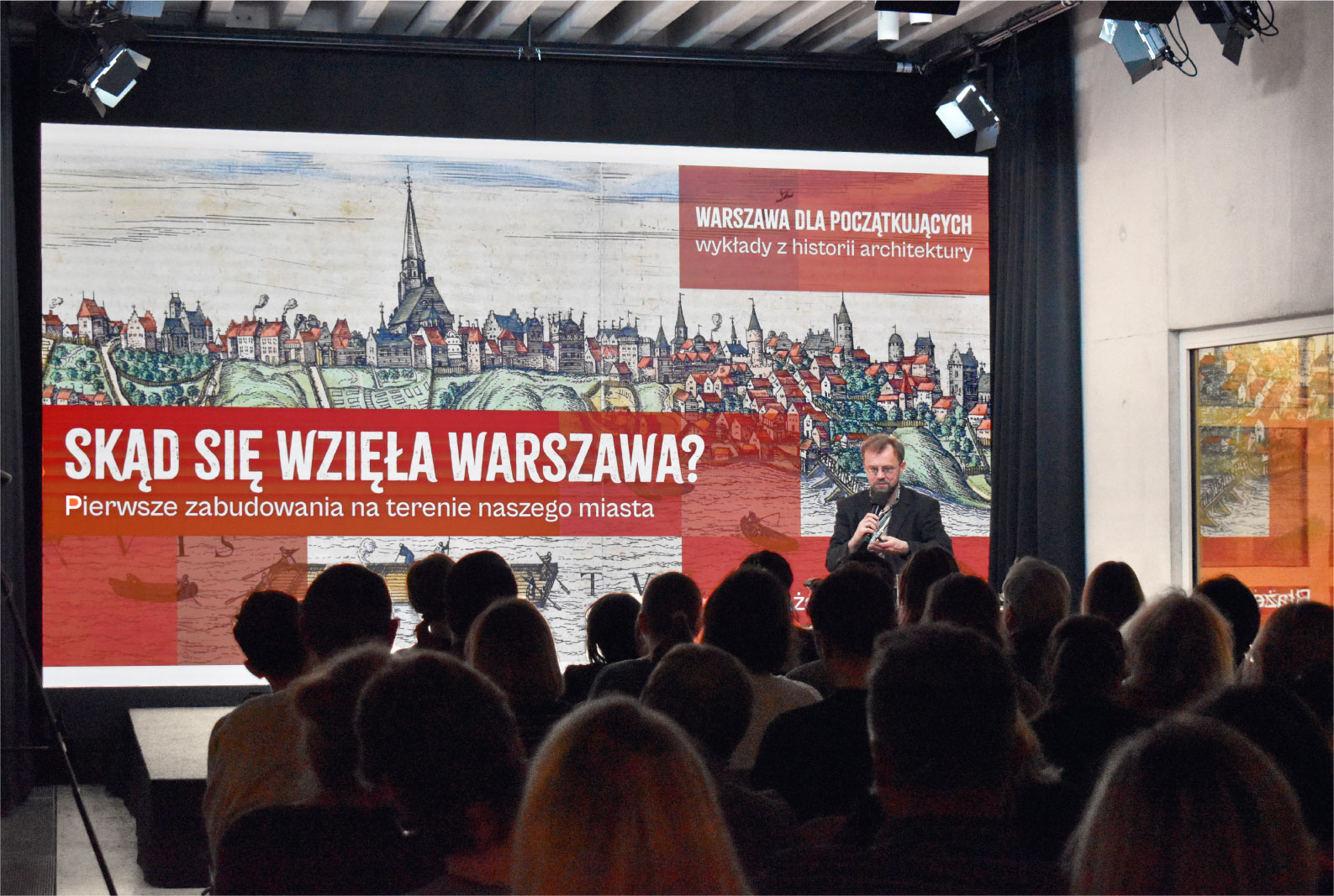 Cykl wykładów „Warszawa dla początkujących”; fot. Natalia Cichoń