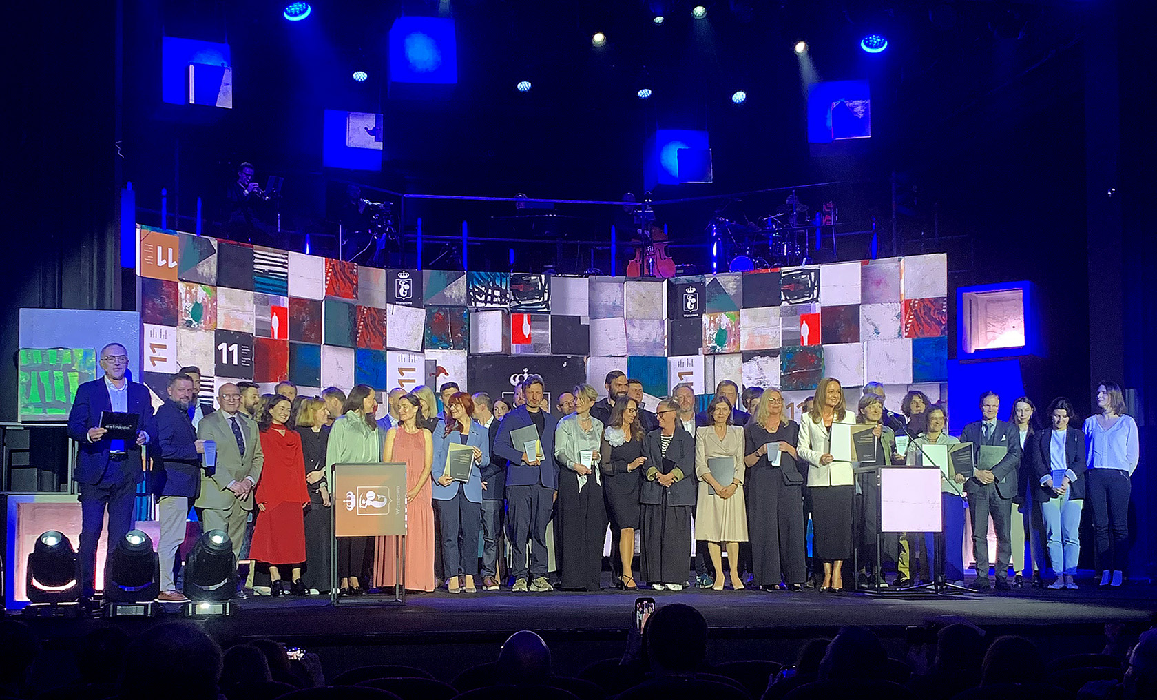 Laureaci 11. edycji Nagrody Architektonicznej Prezydenta m.st. Warszawy; fot. Marta Tomasiuk