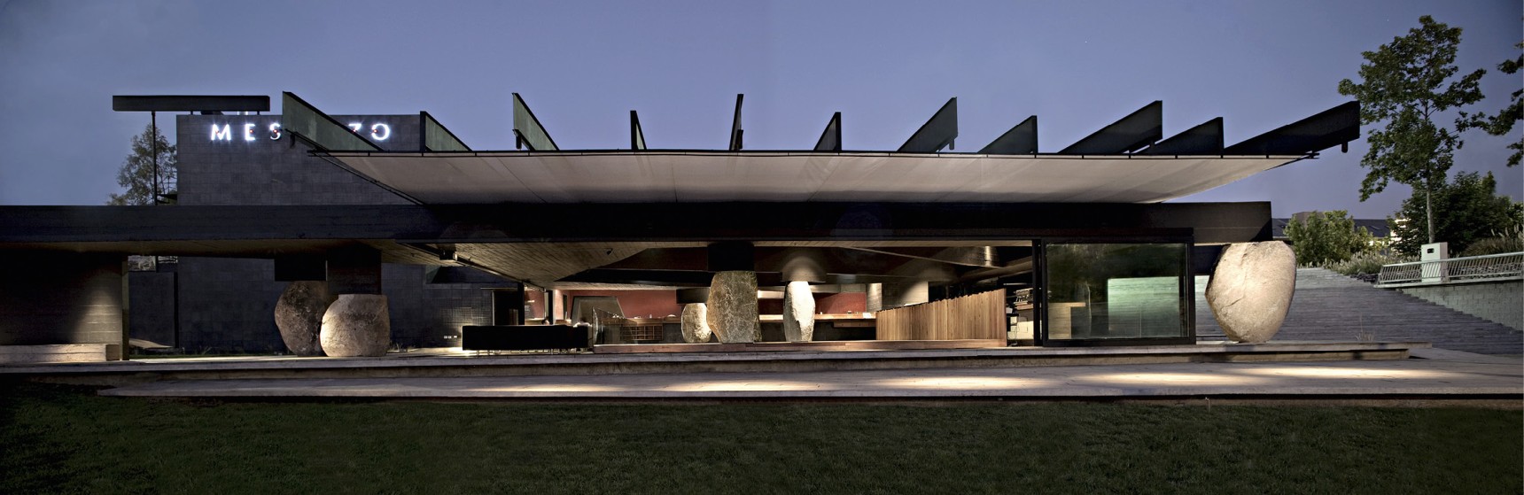 Restauracja Mestizo w Santiago (Chile); proj. Smiljan Radić Clarke; fot. źródło: The Pritzker Architecture Prize, dzięki uprzejmości Gonzalo Pugi (2)